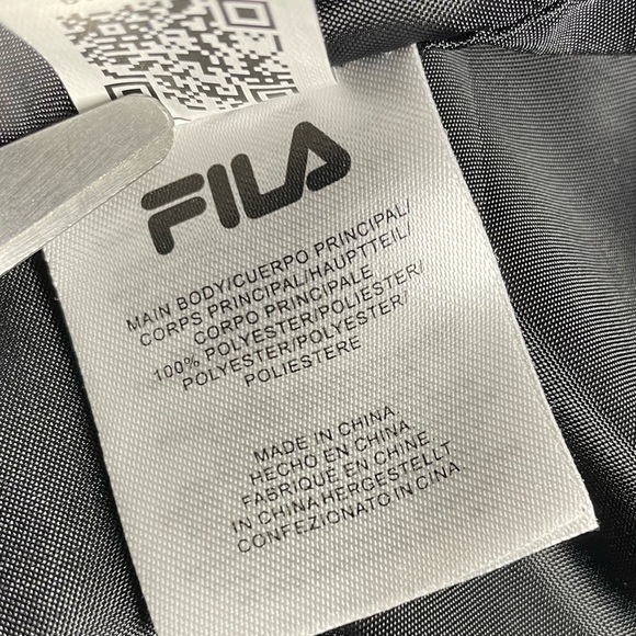 FILA BIELLA ITALIA Men’s Gray S Raglan Racing Jacket - FLAW - Picture 10 of 14